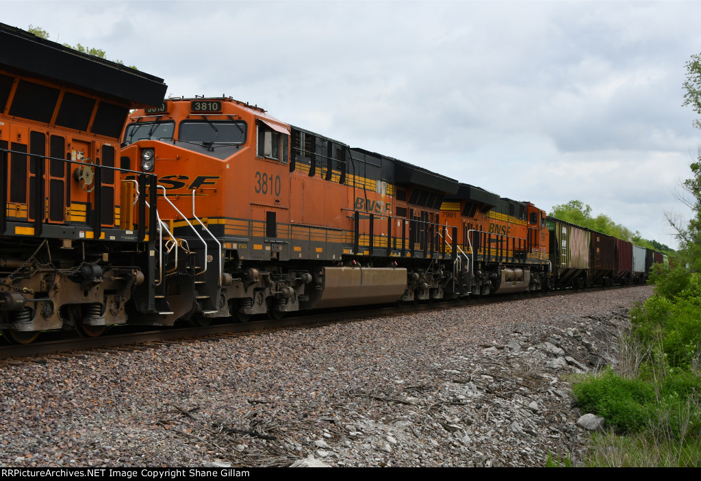 BNSF 3810 Roster shot